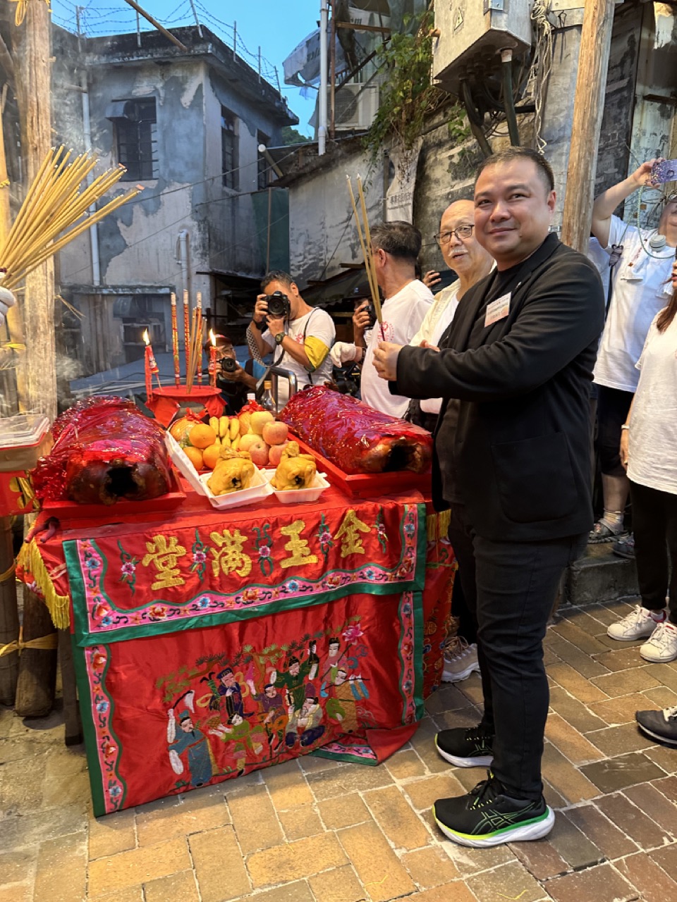 慶祝中華人民共和國成立74周年博扶林村中秋火龍之南區巡禮